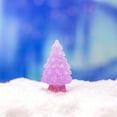 thumbnail image 6 of Mini Glitter Christmas Tree Figurines,Glow in The Dark Christmas Tree Decoration,Xmas Luminous Resin Tree Miniature for Holiday Diy Crafts Garden Micro Landscape Party Home Tabletop Decoration, 6 of 9