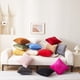 thumbnail image 2 of Pillowcase, lumbar support pillow, velvet snowflake weaving office sofa bed cushion, foldable portable cushion, 100% velvet material, for bedroom usage,topliu, 2 of 2
