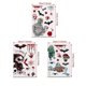 thumbnail image 2 of New Halloween Window Stickers, Large Scary Demons Stickers for Halloween Party Decoration, Bloody Hands and Feet DIY Stickers for Glass Family School(, 2 of 5
