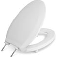 thumbnail image 4 of inch Raised Toilet Seat for Seniors  Elongated  Closed Front with Cover  Plastic, 4 of 4