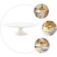 thumbnail image 5 of Tineasur Round White Ceramic Dessert Stand Elegant Style for Wedding and Party Use, 5 of 6
