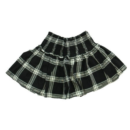 

Pre-owned Rockets Of Awesome Girls Black | White | Stripes Skirt size: 2T