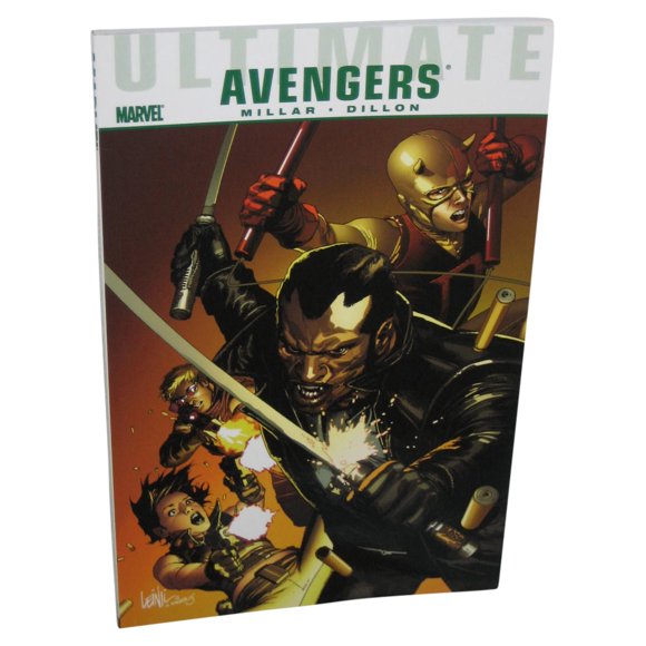 Marvel Ultimate Comics Blade Vs. The Avengers (2011) Paperback Book