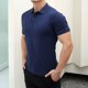 thumbnail image 5 of Camiseta con cuello para hombre, camisetas blancas, polos ajustados, camisetas lisas para hombre, ropa de gimnasio para hombre, ropa informal cómoda, talla XL, 5 of 5