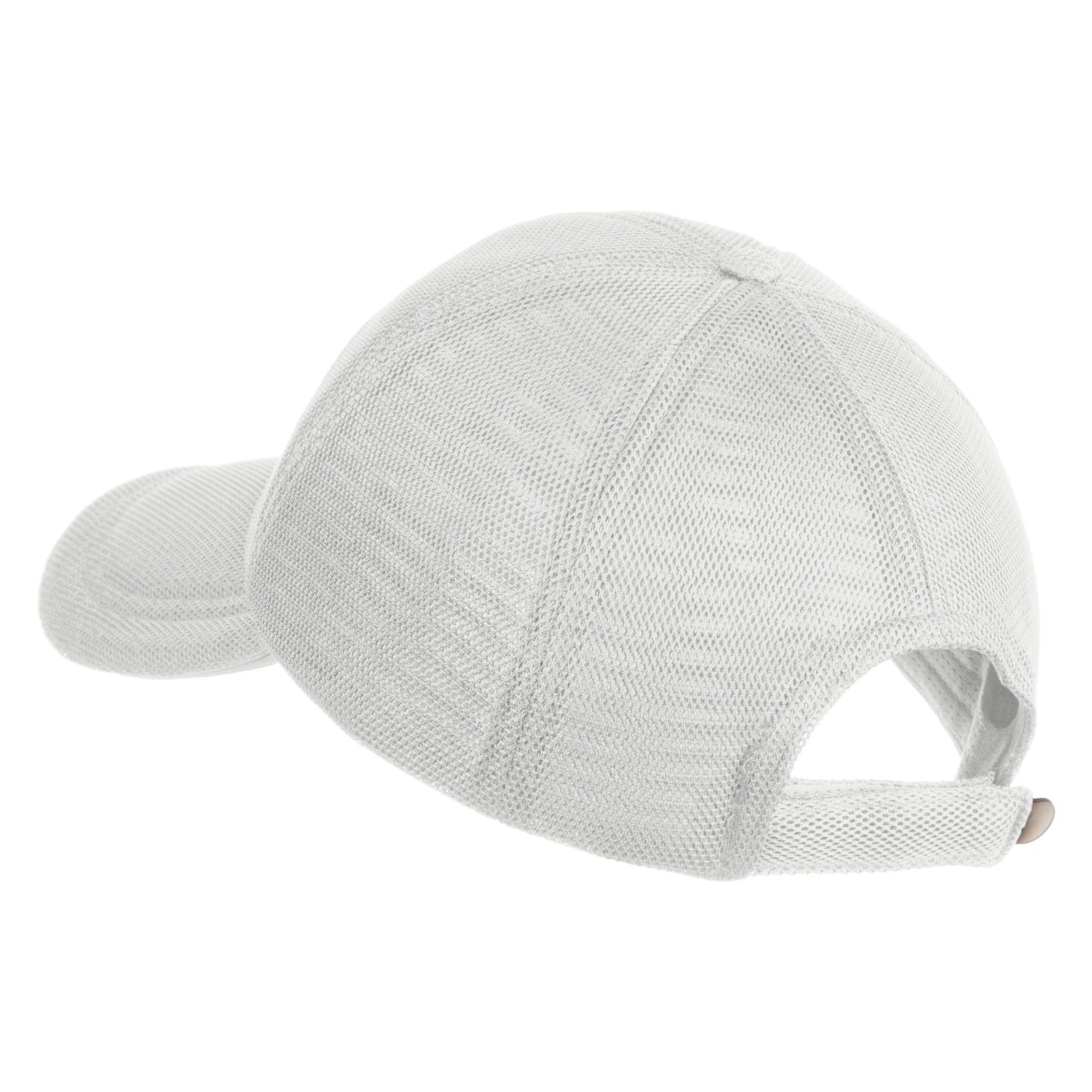 Pickleball Balls Embroidered Iron on Patched Deluxe Performance Mesh Cap - White OSFM