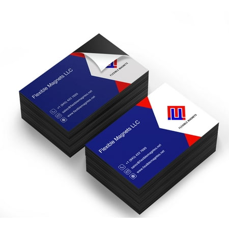

1 X 100 Adhesive Magnetic Business Card Magnets 20 mil Peel and Stick