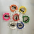 thumbnail image 2 of Fournitures pour Chien Collier USB Rechargeable Sécuritaire Avertissement Collier pour Chien à DEL Collier en Silicone Ajustable Couper pour Redimensionner Rouge m, 2 of 4