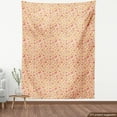 thumbnail image 4 of Ambesonne Butterfly Fabric by the Yard Upholstery, Colored Dragonflies Image, 3 Yards, Peach Coral and Cream, 4 of 5