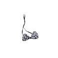 thumbnail image 2 of Lux Accessories Black White Spots Cheetah Ears Bowtie Tail Costume Party Dressup, 2 of 2
