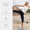 thumbnail image 4 of Fishers Finery Women's Ecofabric Moisture Wicking Yoga Jersey Tank - New Fabric (Blue, M), 4 of 5