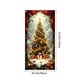 thumbnail image 3 of Ireezec Christmas Door Curtain Santa Claus Print Polyester Fabric Holiday Decoration for Front Door Indoor Wall Party Festival Decor, 3 of 6