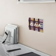 thumbnail image 5 of Yayeee Toggle Light Switch Wall Plate 2-Gang 4.56"x4.48" Decorative Outlet Cover, Purple Jam, 5 of 7