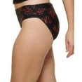 thumbnail image 2 of Calvin Klein Women's Side Shirred Hipster Bikini Bottoms Swimsuit Black Size L, 2 of 3