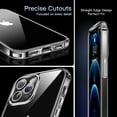 thumbnail image 5 of For iPhone 13 / 13 Pro / 13 Pro Max Shochproof Bumper Clear Transparent Case Hard Back Thin Slim Fit Cover, 5 of 7