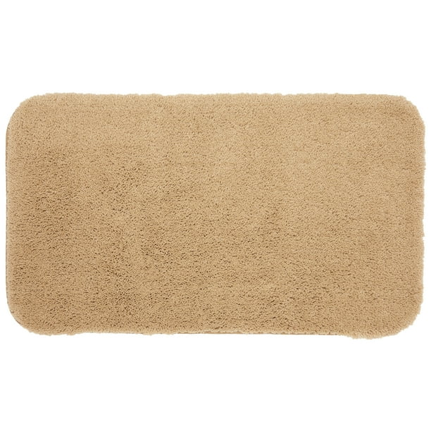 Mohawk Home Pure Perfection Linen Bath Rug Scatter, 1'8"x2'10", Tan