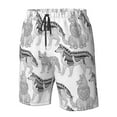 thumbnail image 5 of Naloa German Shepherd Dog Men's Beach Shorts, Surfing shorts, Swim trunks, Quick Dry Swim Trunks for Surfing Beach Fun - X-Large, 5 of 9