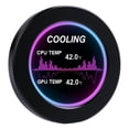thumbnail image 1 of Portable 2.1in IPS Water-Cooled Secondary Screen Comapct Round LCD Display Computers Host CPU GPU Temperature Monitoring Screen, 1 of 8