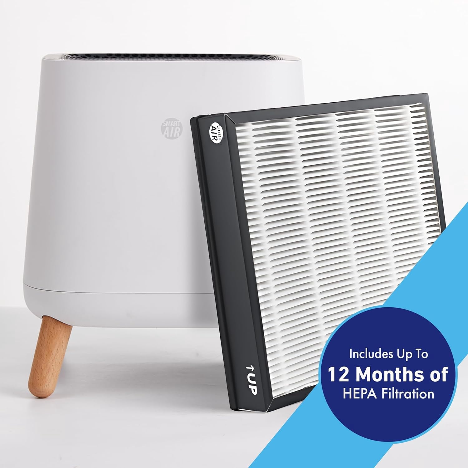 HEPA Replacement Filter for Smart Air Sqair Air Purifier