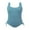 B-B, variant on 9-16T Girls Summer One Piece Swimsuits with Drawstring Adjustable Spaghetti Strap Ribbed Swimwear Bathing Suit, Size 9-16 Years