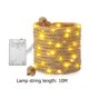 thumbnail image 4 of Lámpara De Valla Lámpara Luces colgantes de cuerda de cáñamo creativas 8 modos para la decoración del balcón del patio del jardín al aire libre, 4 of 8