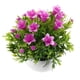 thumbnail image 5 of Flores artificiales Desktop Faux Faux Planta en maceta planta artificial en adorno, 5 of 6