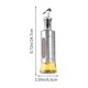 thumbnail image 3 of Utensilios de cocina, aceitera de acero inoxidable con escala, aceitera de soja, vinagrera, condimentos para el hogar, boquilla de apertura y cierre automáticos, aceitera de acero inoxidable., 3 of 6
