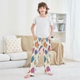 thumbnail image 6 of Boy's Pajama Pants Boys' Long Sleep Pants Children's Pajama Pants Loose Fitting Pajama Pants are Convenient to Put on and Take off S Colorful Fish Cartoon, 6 of 9