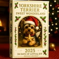 thumbnail image 2 of Christmas Dog Advent Calendar 2025,Yorkshire Dog 2025 Advent Calendar,24 Days Christmas Countdown Calendar Gifts,Christmas Advent Calendars for Adults,Yorkshire Terrier Sweet 2025 Advent Calendar, 2 of 2