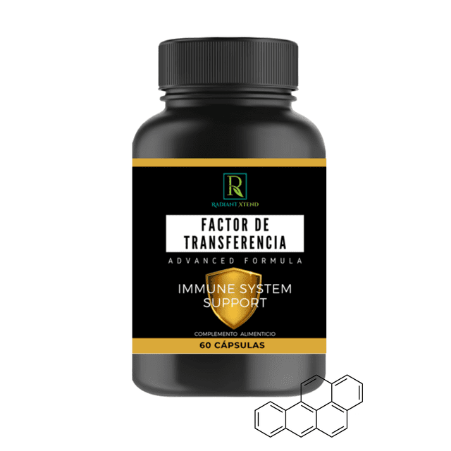Factor de Transferencia Calostro Bovino Calidad Premium para Potenciar la Salud Humana | Bote con 60 Cápsulas | Producto 100% Natural Radiant Xtend Factor de Transferencia