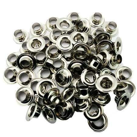 

C.S. Osborne Nickel Grommets & Washers #N1-4 Size 4 (1/2 Hole) 144 Sets