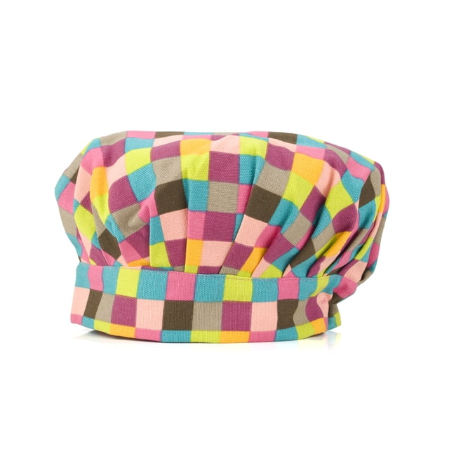 (Prix/12 Pcs) Opomo Chapeau de Chef Réglable en Toile de Coton pour Enfant - Diverses Couleurs, S-21 Pouces