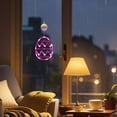 thumbnail image 4 of PATLOLLAV Easter Window String Cup Lights, Hanging Decorations, Eggs Shaped, Multicolor with Suction Cup, Battery Operated for Window Indoor Home Farmhouse Decor, 4 of 5