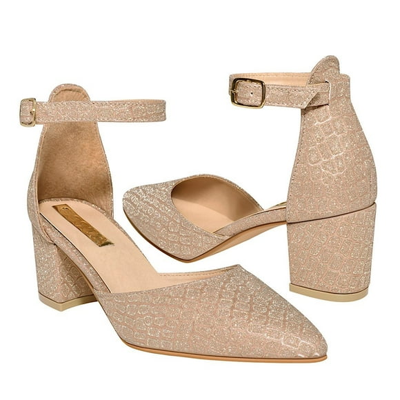 TACONES DAMA STYLO 5385 GLITTER ORO Stylo 5385