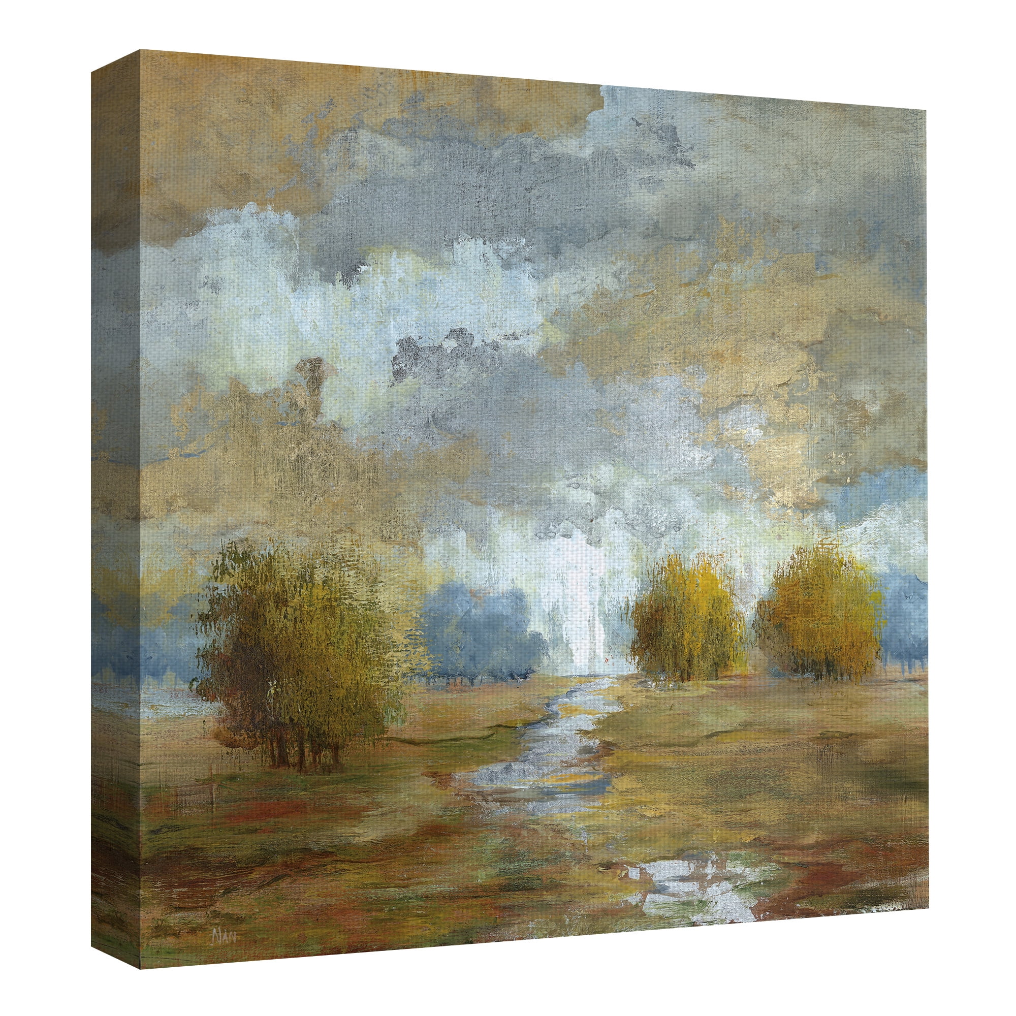 Lush Meadow I by Nan Wrapped Canvas Art Painting Art Print