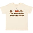 thumbnail image 3 of Inktastic Thanksgiving Here for The Food Boys or Girls Toddler T-Shirt, 3 of 5