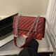 thumbnail image 5 of Nuevo bolso pequeño de cuero artificial para tiempo libre para ir al trabajo, bolso de hombro popular con cadena minimalista para mujer, 5 of 5