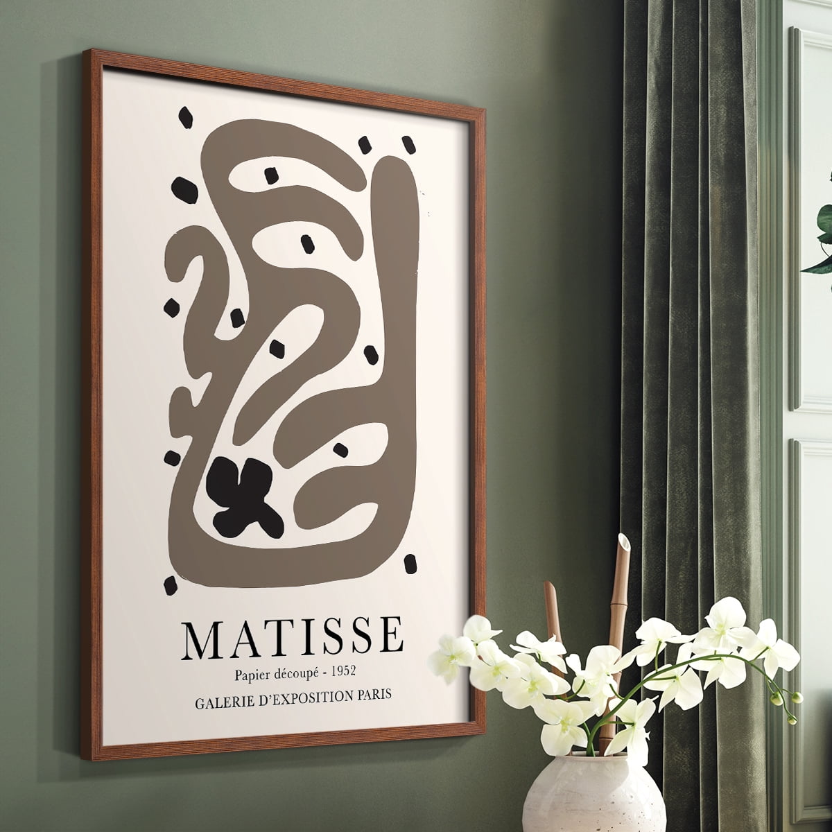 Matisse CCXX in Solid Wood 11 x 14 Framed Print