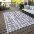 thumbnail image 6 of Addison Rugs Chantille Indoor/Outdoor Transitional Circles Purple Washable Rectangle Rug, 8' x 10', 6 of 6