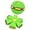 Green, variant on Dog Disc Ball,Portable Interactive Flying Saucer Ball,Pet Toy Flying Saucer Ball with 3 Light for Dogs,Dog Toy Outdoor Toy Doggy Disc Ball,Outdoor Games(Pink)