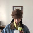 thumbnail image 3 of Jumpingount Boina de lana con estilo esencial de moda de otoño e invierno Sombrero de invierno cálido de moda de otoño e invierno Sombreros Café, 3 of 6
