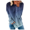 thumbnail image 2 of 2023 Chandail de Mode pour Femmes Rabais de 50 % Liquidation Décontracté à Col Rond à Manches Longues Chandail à Capuchon Imprimé de Mode Sans Capuchon, 2 of 5