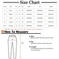 thumbnail image 2 of Ofreoo Womens Drawstring Elastic Waist Casual Pants Solid Color Trousers with Pockets For Home And Outdoor, 2 of 7