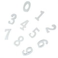 thumbnail image 2 of Youkk 10pcs White Party Supplies Wooden Number Add Personalized Touch To Celebrations Wide Application, 2 of 6