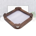 thumbnail image 1 of Stand Base for Mac Mini M4, Wooden Desktop Stand Mount, Ventilation Heat Dissipation Cooling Desktop Holder Accessories, 1 of 7