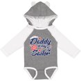 thumbnail image 3 of Inktastic My Daddy is My Sailor Boys or Girls Long Sleeve Baby Bodysuit, 3 of 5