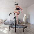 thumbnail image 5 of Relife Sports 48" Foldable Fitness Trampoline for Adults Kids Exercise Trampoline Mini Rebounder Indoor Cardio Workout, 5 of 10