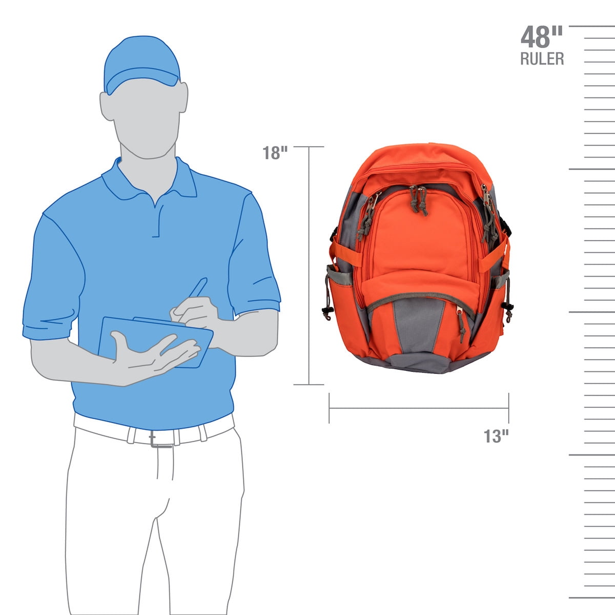 First Aid Only Emergency Preparedness Backpack, 3 Day