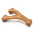 thumbnail image 3 of Benebone Wishbone Durable Dog Chew Toy for Aggressive Chewers, Real Chicken, Large, 3 of 9