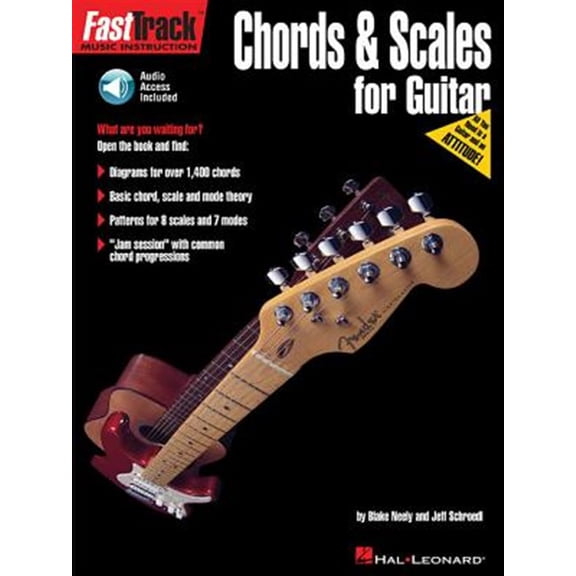 Pre-Owned Fasttrack Guitar Method - Chords & Scales Book/Online Audio (Paperback) 079357417X 9780793574179