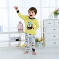 thumbnail image 3 of URMAGIC Toddler Baby Boy Girl Sweatshirt Outfit Cartoon Long Sleeve Top Patch Sweatsuit Jogger Clothes Set 0-5 Years, 3 of 12